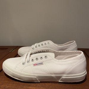 SUPERGA: “Women’s 2750 Lamé Sneakers” (sz 10)
